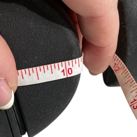 New Alohas Can Can Black Leather Combat Boots - Picture 13 of 15